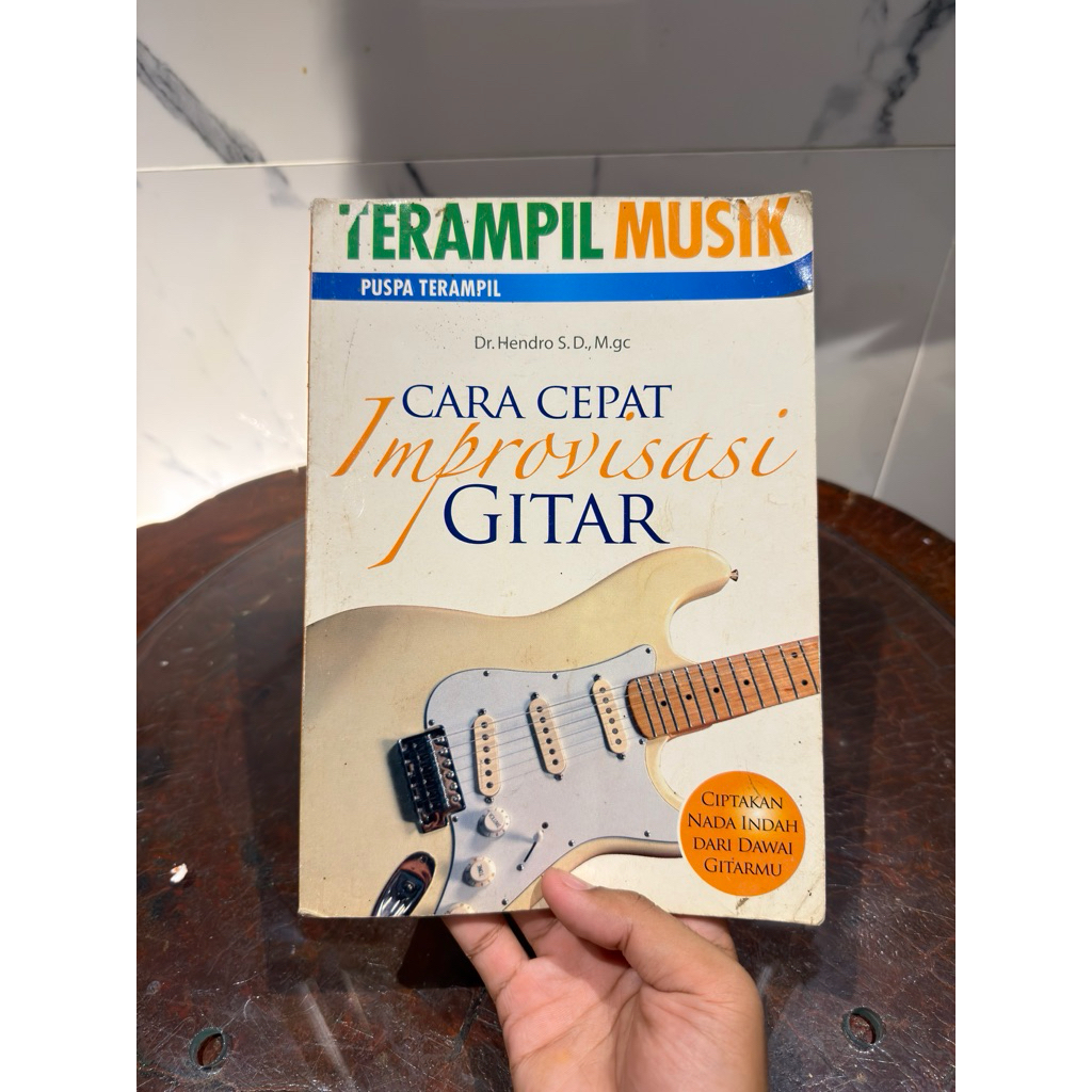 Buku Cara Cepat Improvisasi Gitar Panduan Belajar Solo Gitar Bekas Original