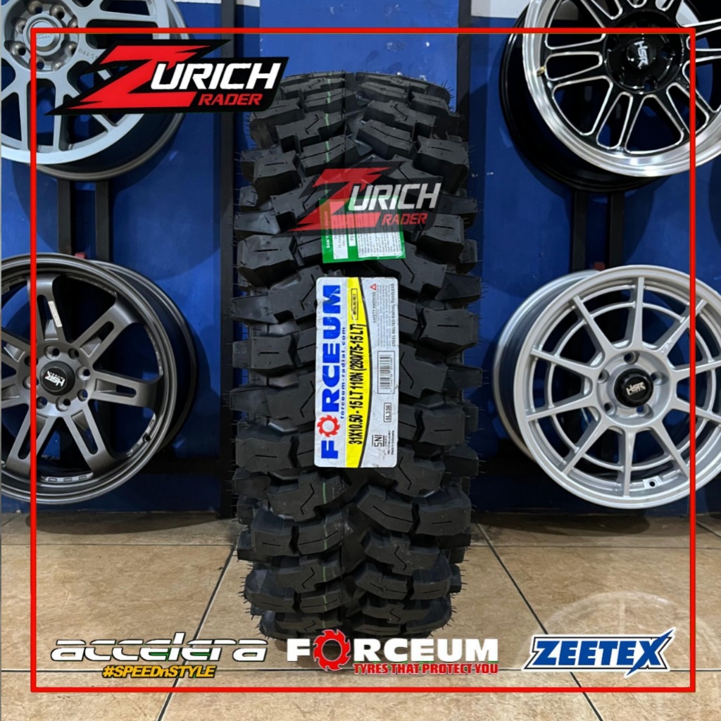 Ban Mobil 31 10,5 R15 Merek Forceum Binturong Pro-X Ukuran 31/10,5 R15