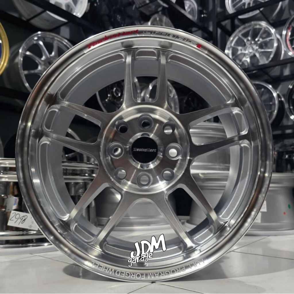 velg RACING HART CP035 ring 15 lebar 6,5 et 40 racing r15 velg mobil Avanza Xenia Livina Wuling bing
