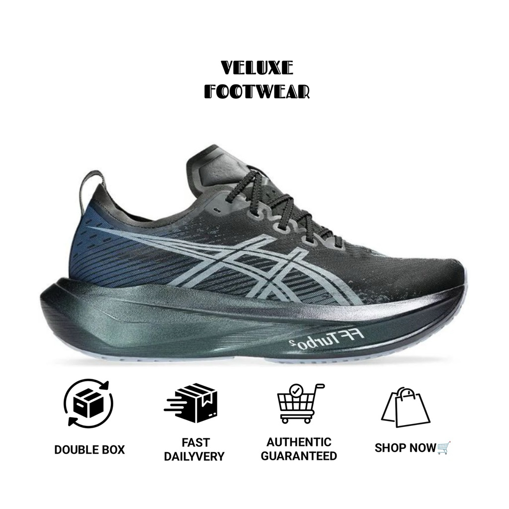 Asics Megablast Black White Running Shoes