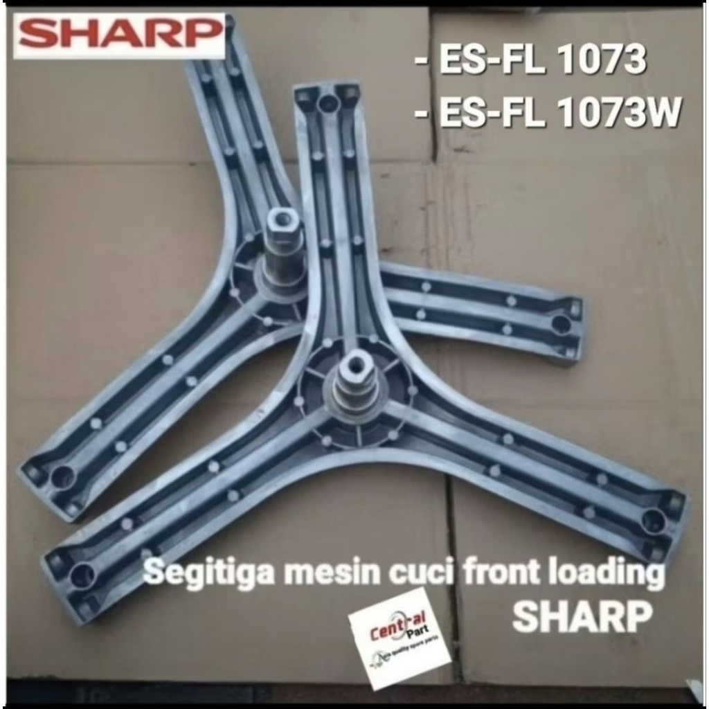 Segitiga spider mesin cuci front loading Sharp ES-FL1073W , ES-FL1073