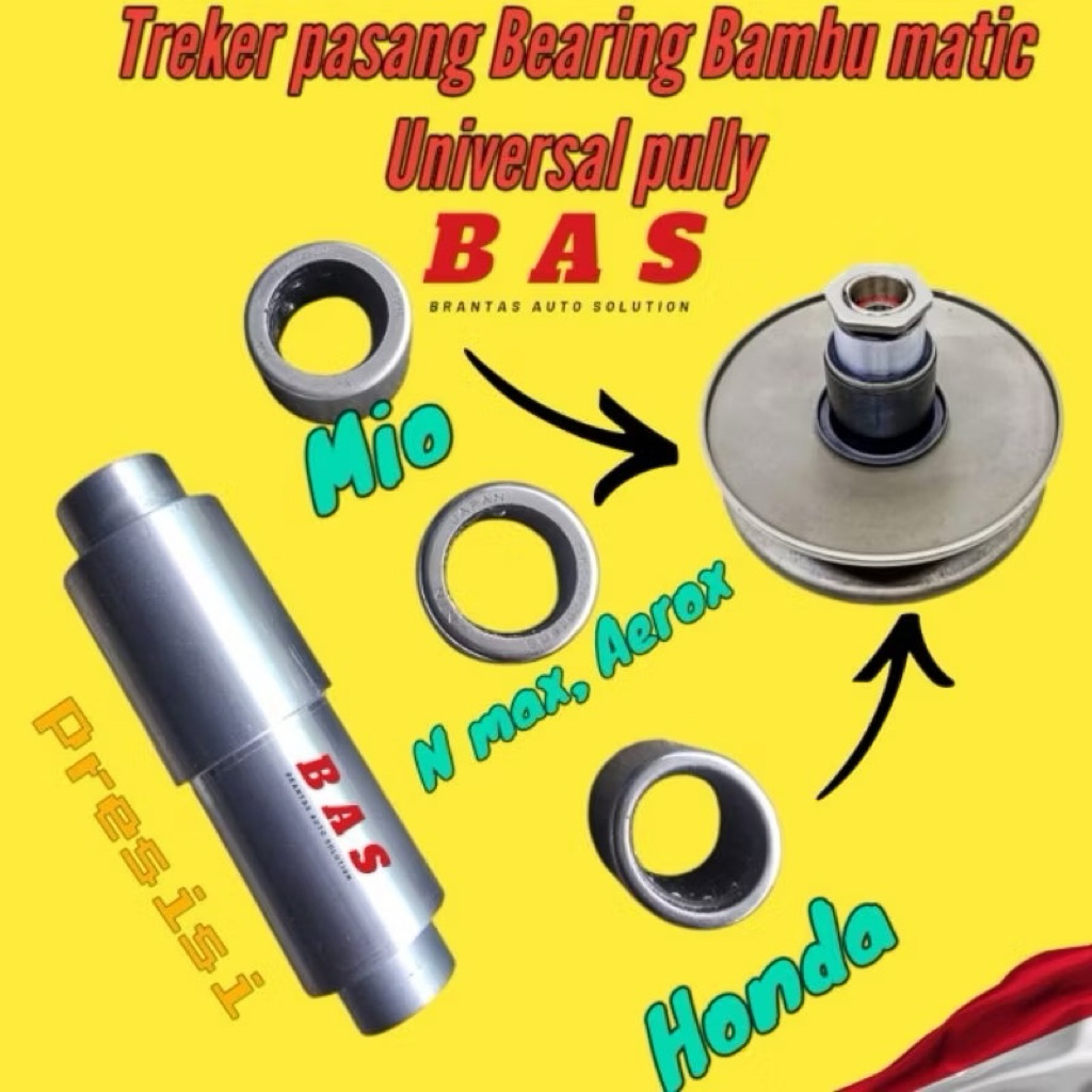 Treker bearing bambu pully pulley cvt beat vario mio nmax pcx