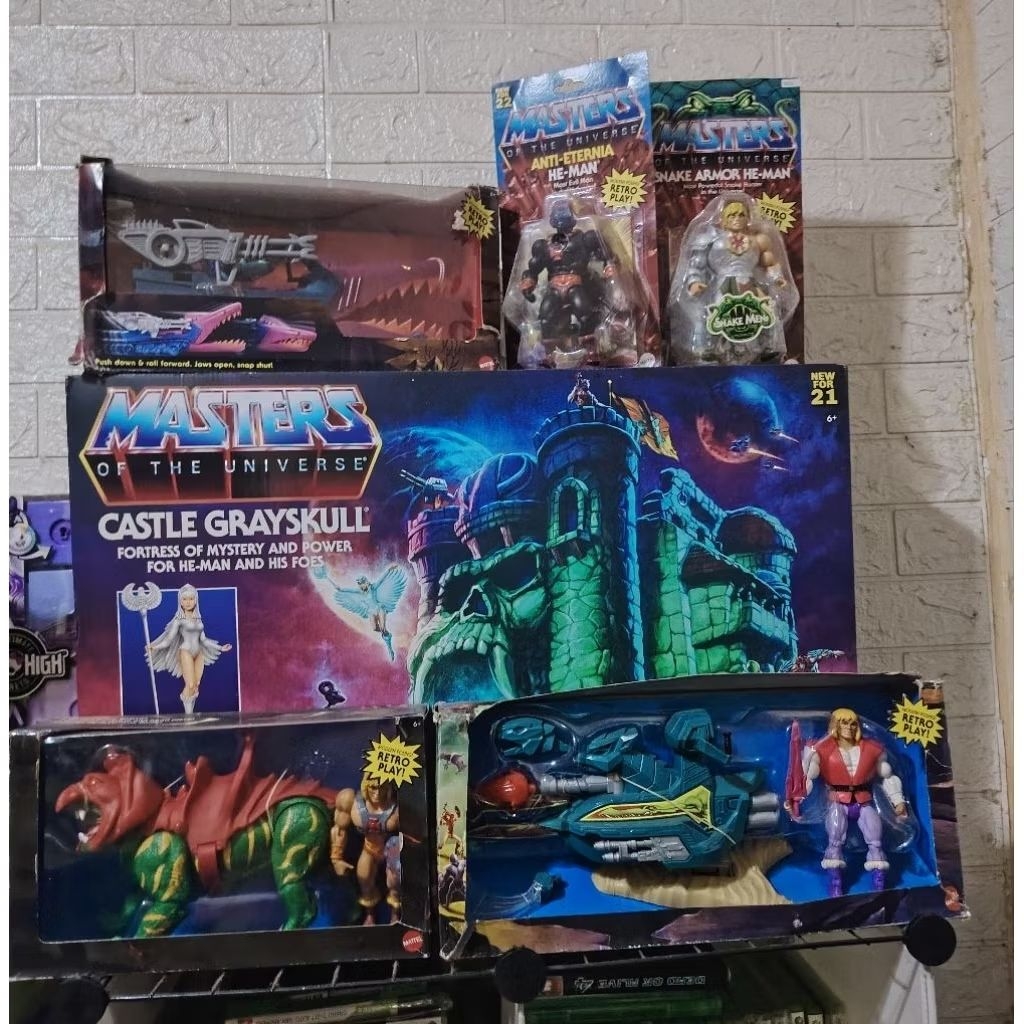 He Man figure set