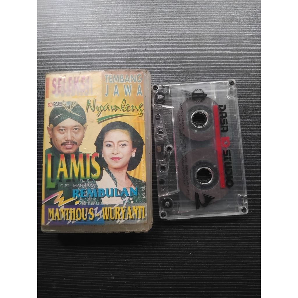 Kaset pita tembang jawa campursari - Kaset pita jadul Original