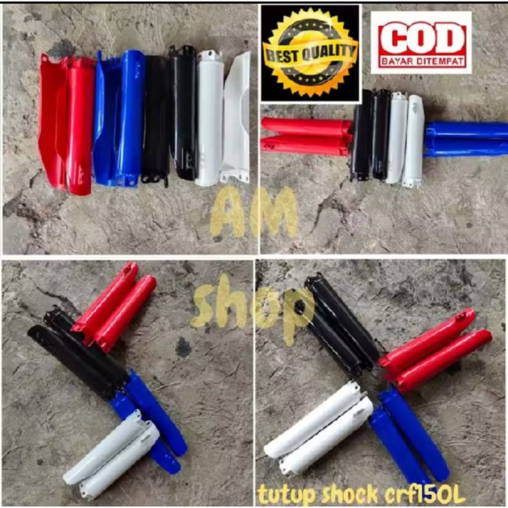 COVER SHOCK DEPAN CRF150 L TUTUP SHOCK DEPAN CRF 150L COVER DEPAN CRF150 L