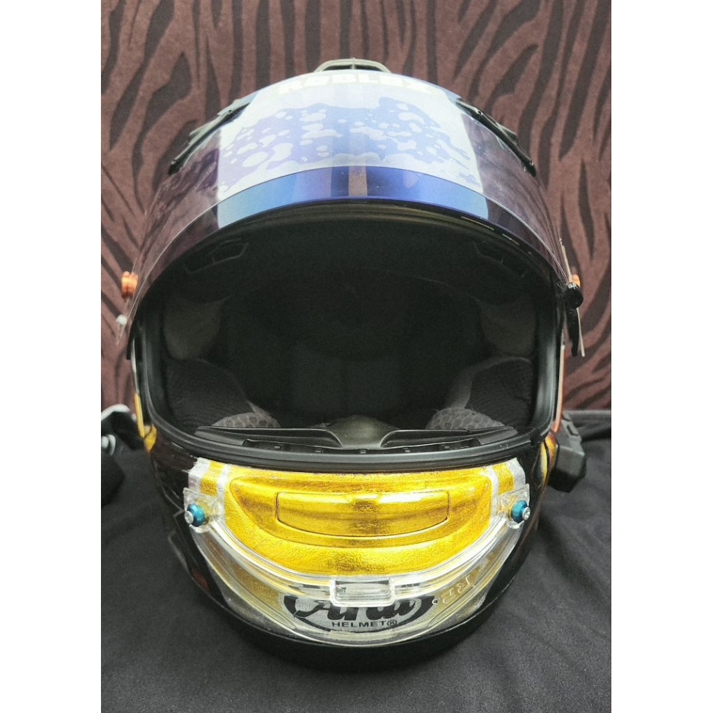 ARAI RR5 REPAINT NAKANO SHURIKEN LEAFGOLD