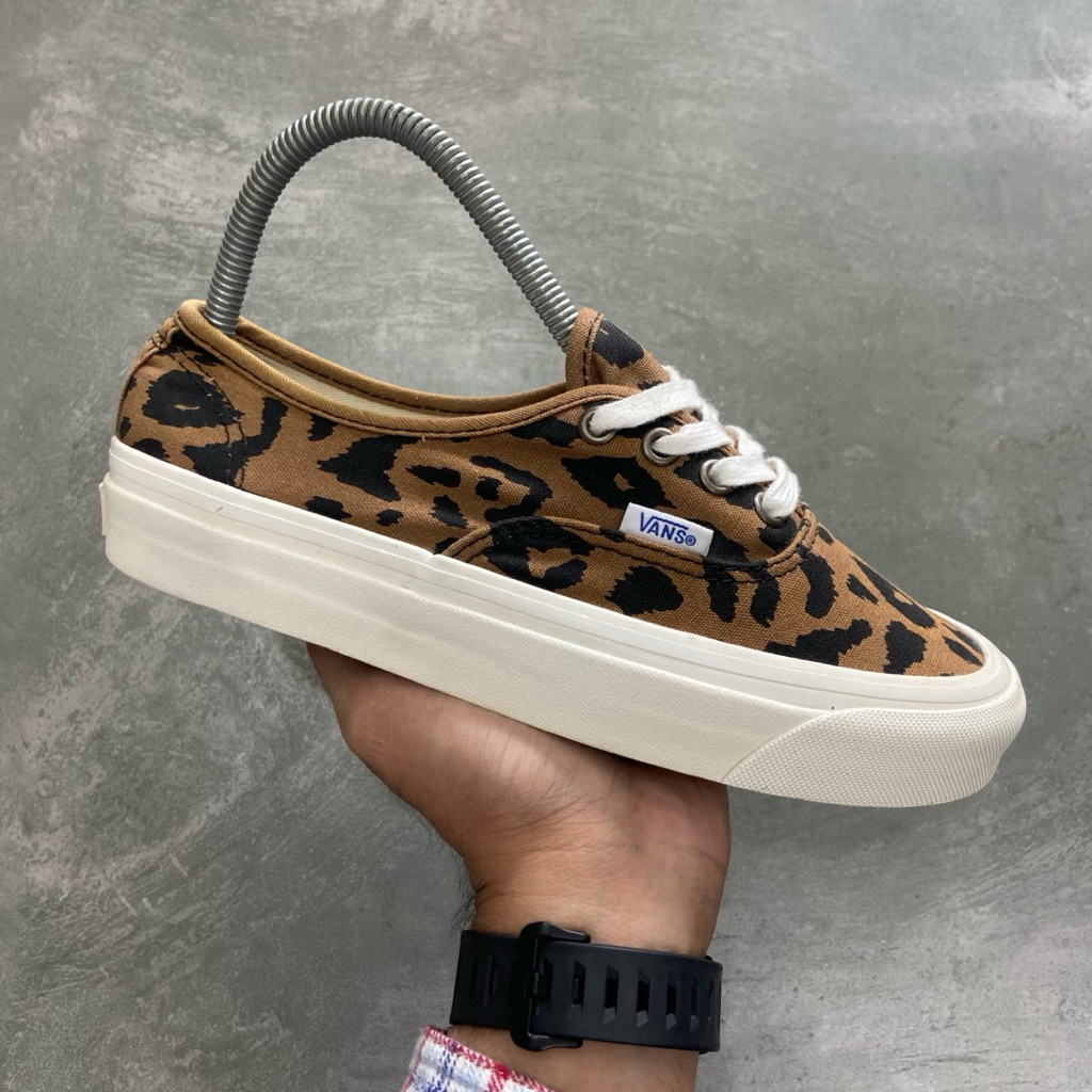 [Size 37] Rare Vans Authentic 44 DX ‘OG Leopard’ (VN0A38ENVL0) Second Original Kondisi Nominus. Harg