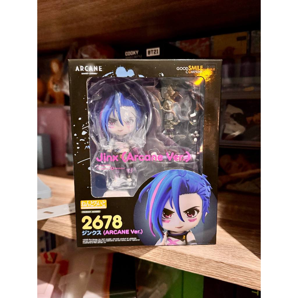 bnib jinx nendoroid sealed segel arcane ver league of legends 2678
