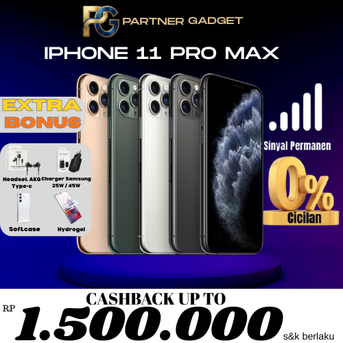 IPHOINE 11 PRO MAX 64GB 256GB 512GB SECOND ORIGINAL EX IBOX