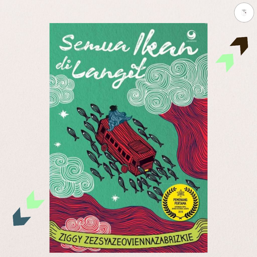 Buku Novel Semua Ikan di Langit - Ziggy Z.