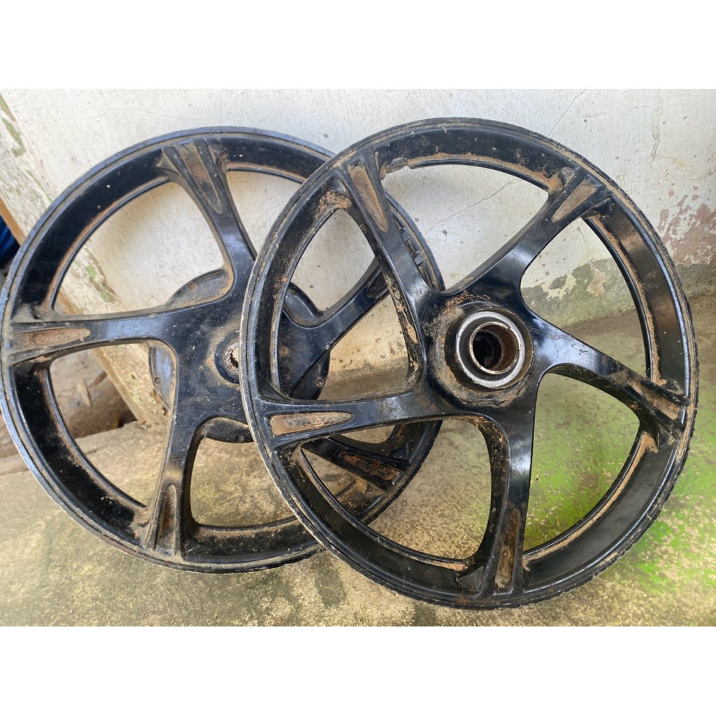 velg mio sporty mio lama ori copotan depan belakang