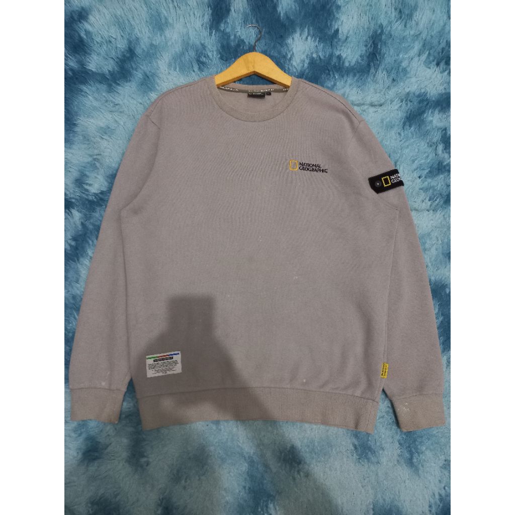 Crewneck National Geographic Natgeo Patch Original