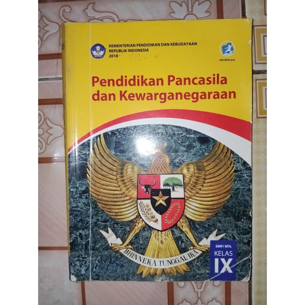 BUKU PKN KELAS 9 LAYAK PAKAI