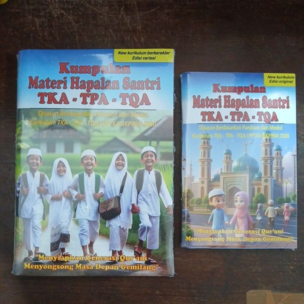 New Kurikulum Kumpulan Materi Hapalan Santri TKA - TPA - TQA / Materi Hafalan Santri