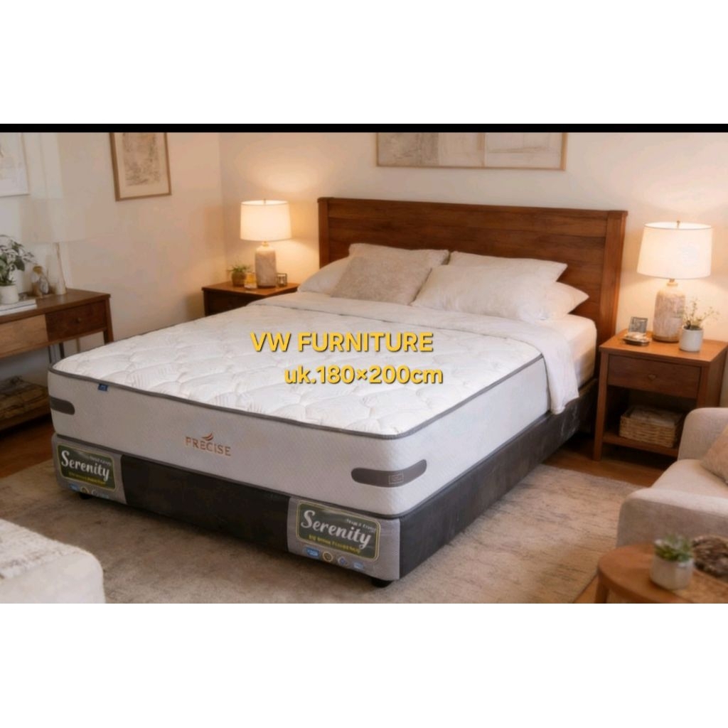 Springbed Serenity Tipe Precise - Uk.180×200cm - Matras Serenity Precise