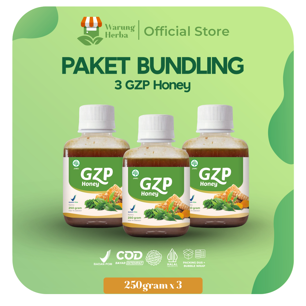 [BUNDLING] 3 GERD ZERO PRO HONEY