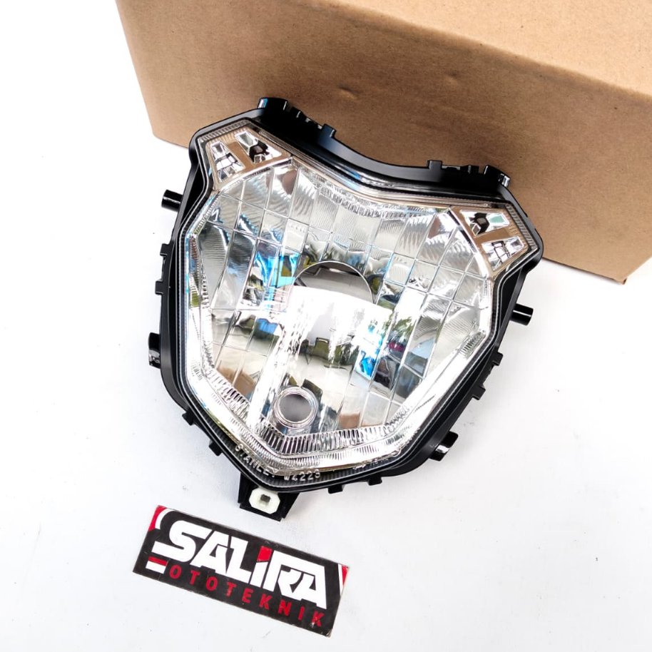 Reflektor Lampu Depan Batok Lampu Headlamp Motor CRF 150L Ori AHM Kode Orisinil Honda 33120-K84-901