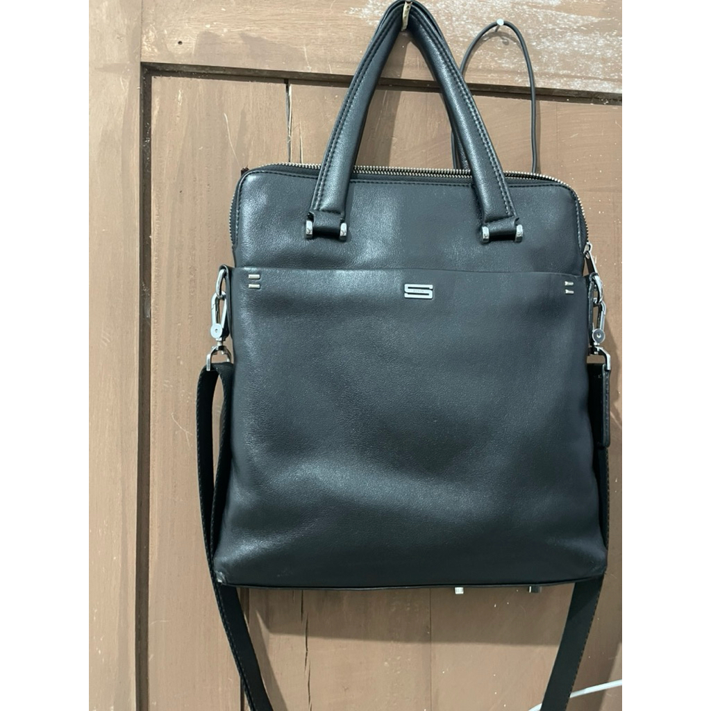 Tas pria merek SENDA Kulit Asli (kulas)