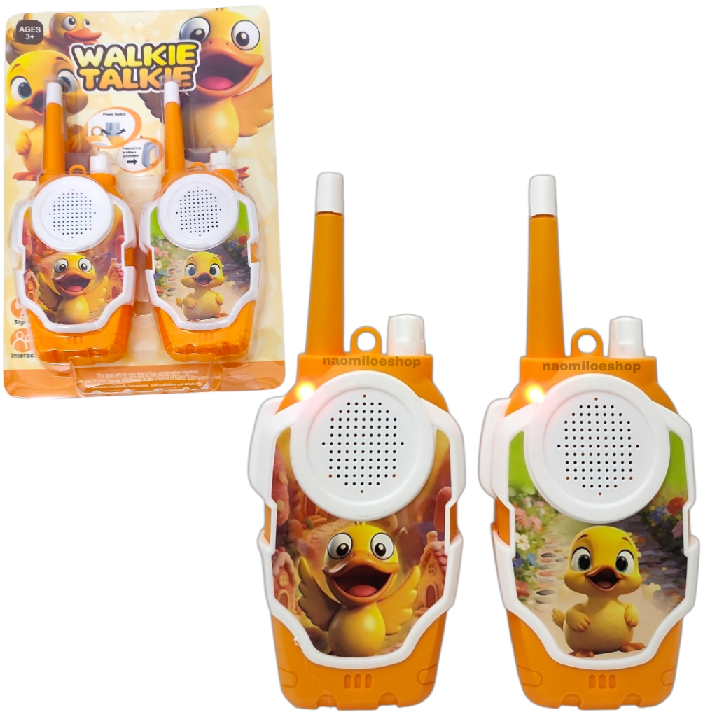Mainan Anak Walkie Talkie Karakter Mainan Telephone Talkie Walkie anak
