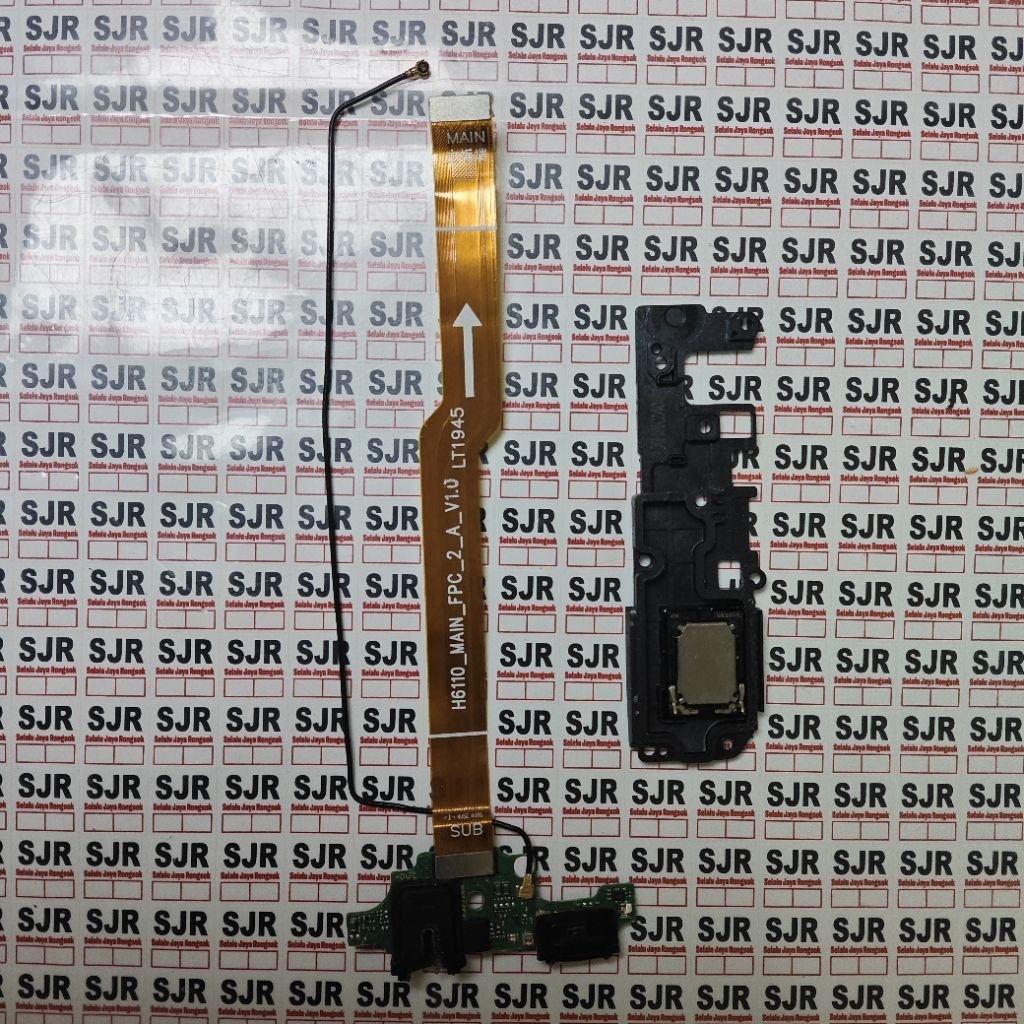 `Sparepart Infinix Hot 8 Papan Cas, Speaker Buzzer Copotan Ori
