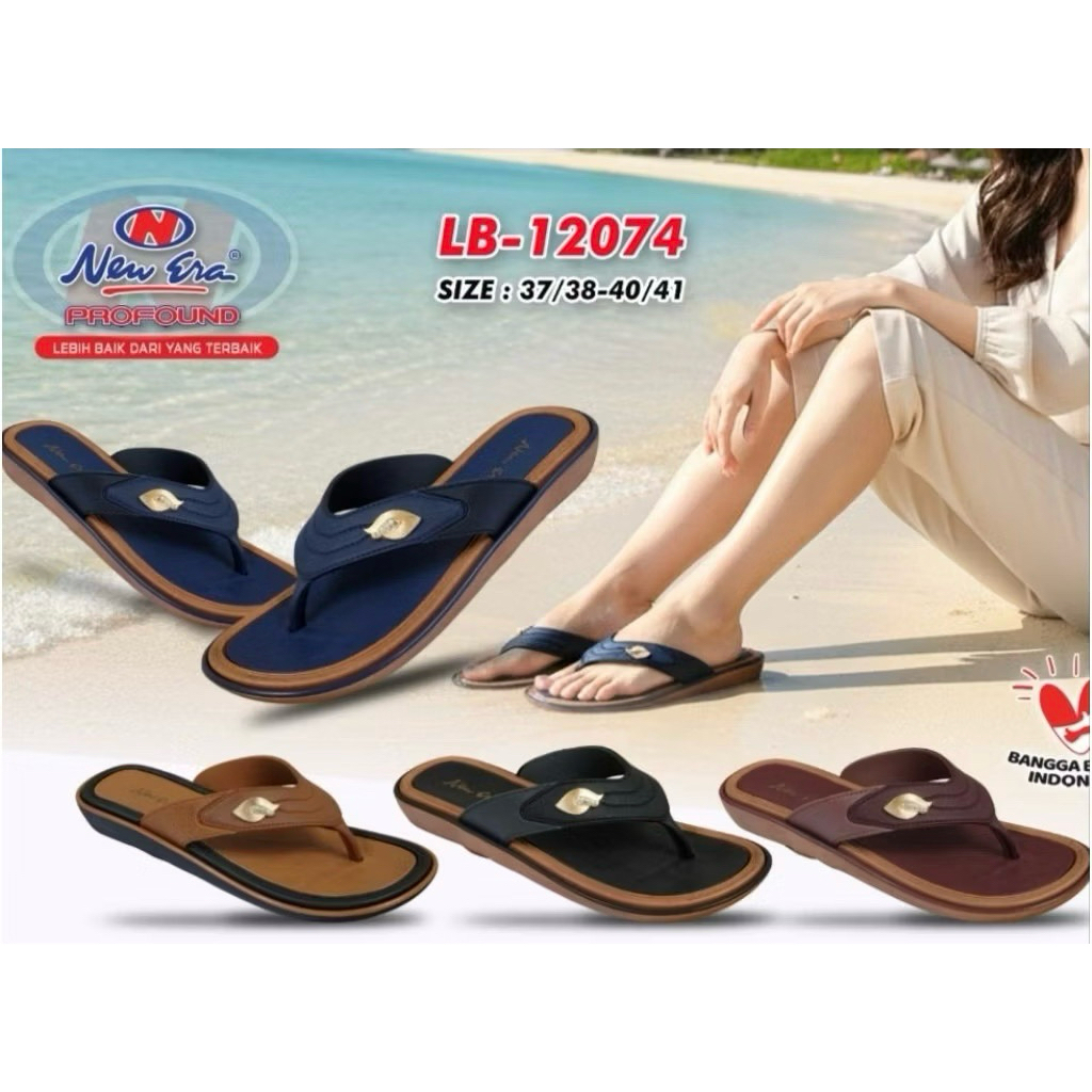 Sandal jepit karet wanita / Sandal jepit wanita New Era