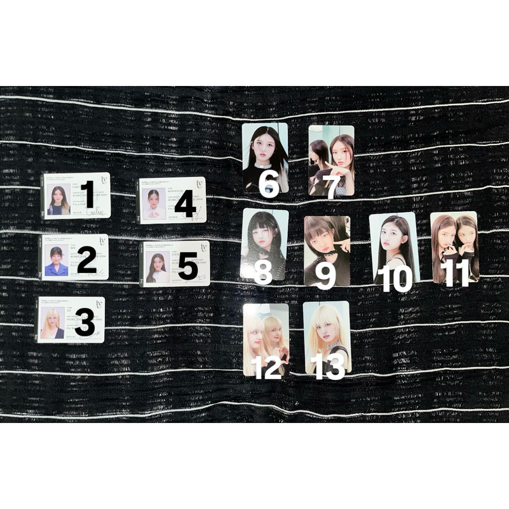 OFFICIAL PHOTOCARD, ID CARD - IVE ELEVEN