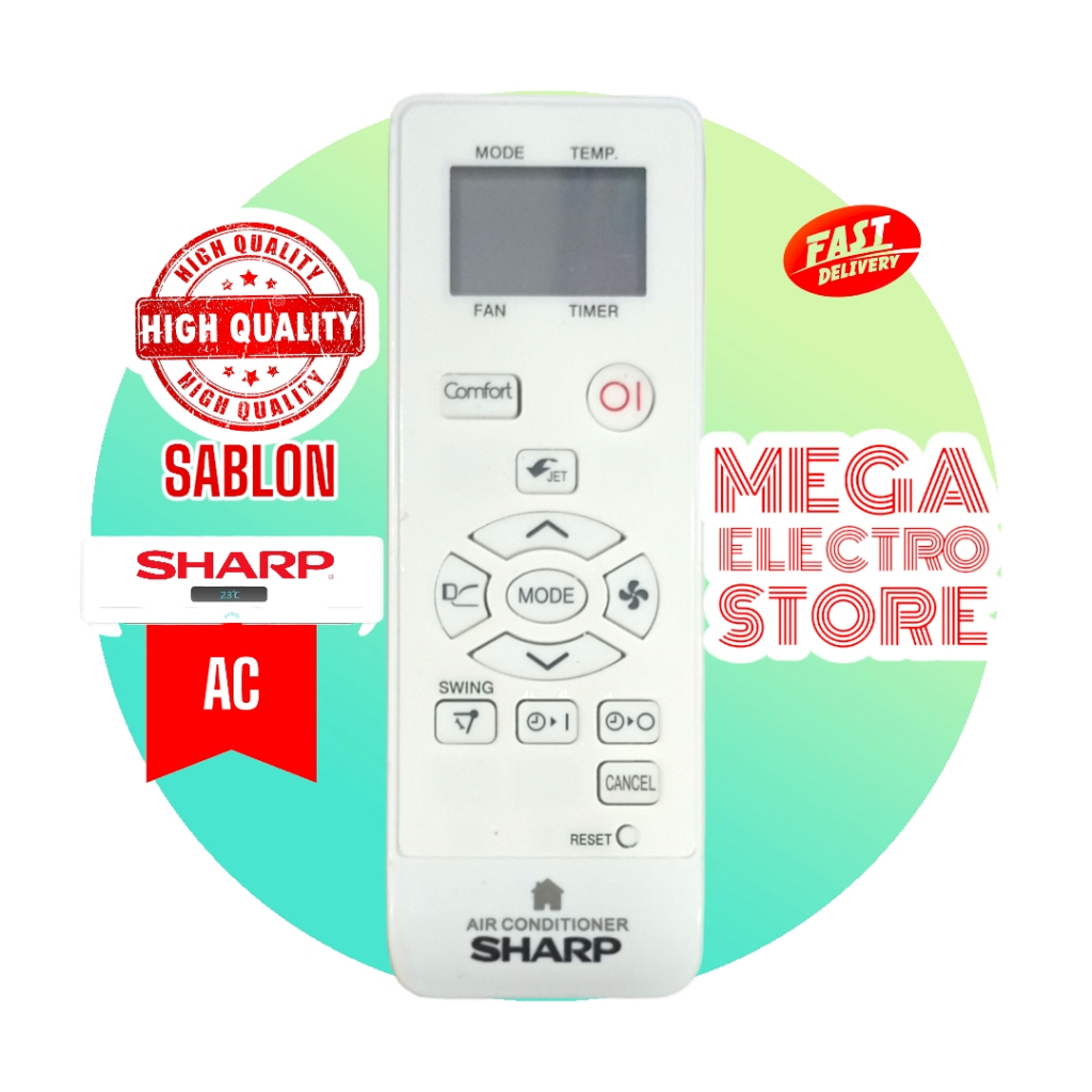 REMOTE REMOT AC SHARP CRMC-A907 GRADE ORI