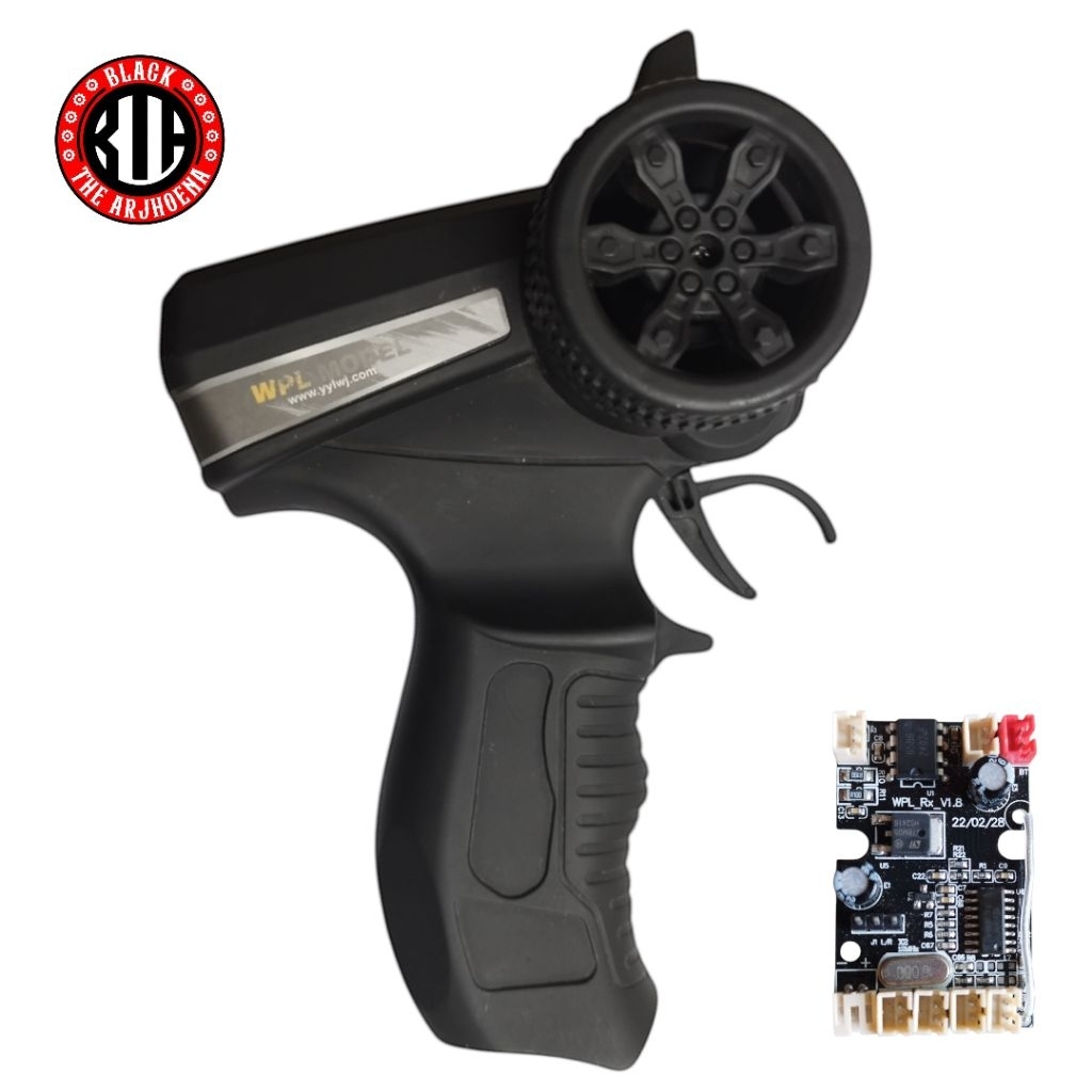 Remote Dan Receiver RC Full Proposional RX TX Remote Control Universal Model WPL-D WPL_RX_V1.8