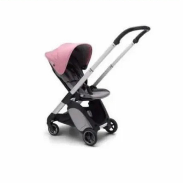 (sewa) Bugaboo Ant Stroller Frame Silver - Pink Melange