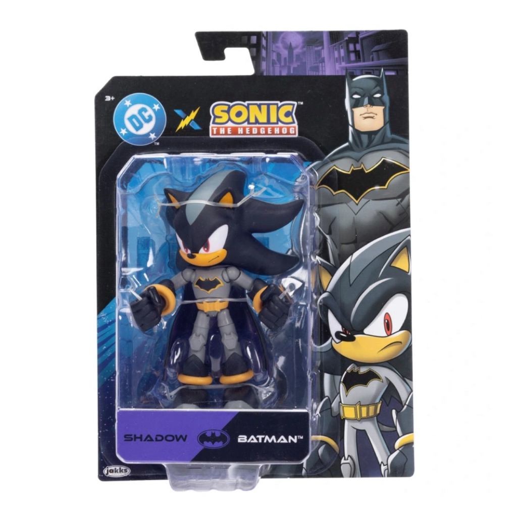 Sonic the Hedgehog x DC Shadow as Batman 5” Figure