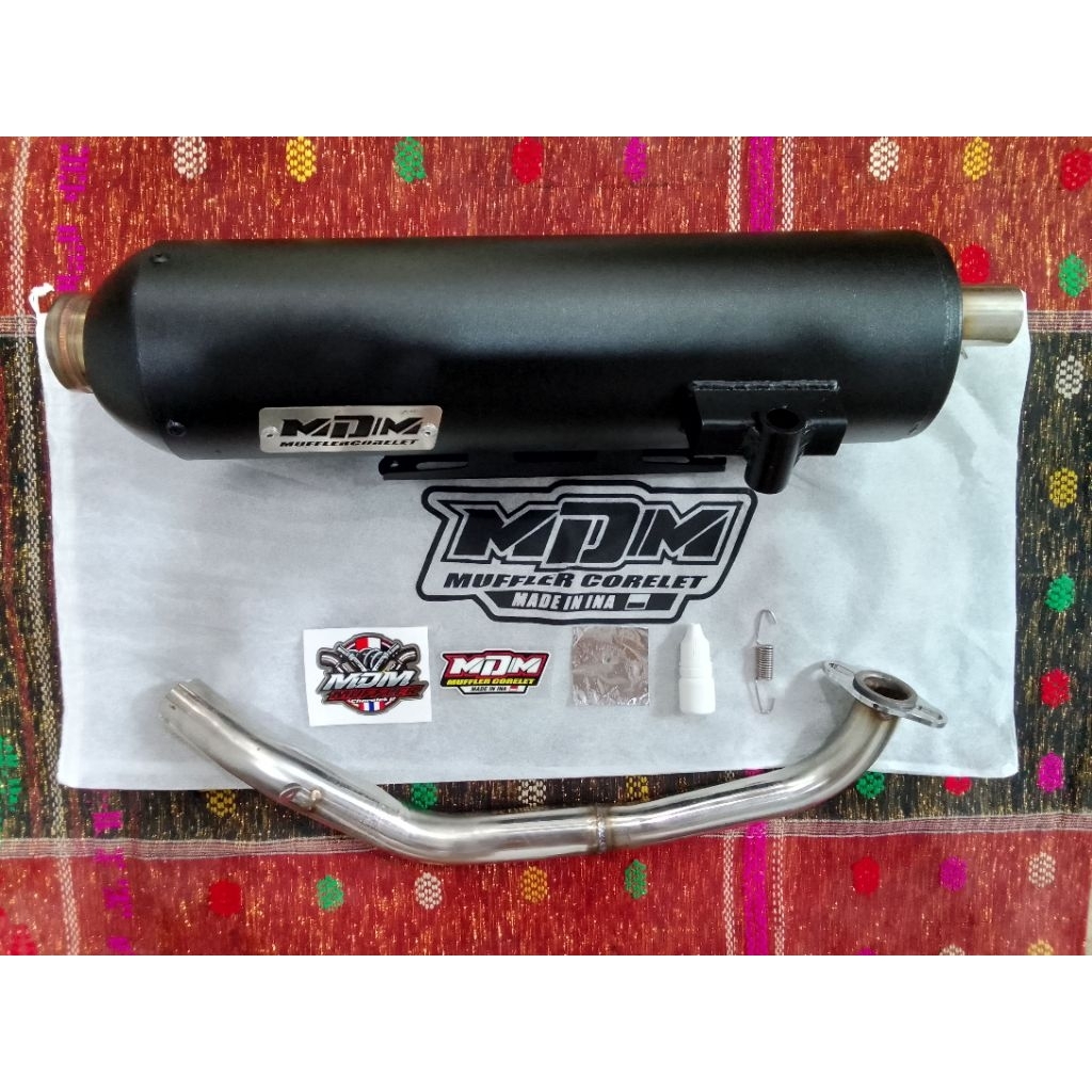 KNALPOT CMS MDM AEROX OLD,Moncong Sijiro,Inlet 28 32