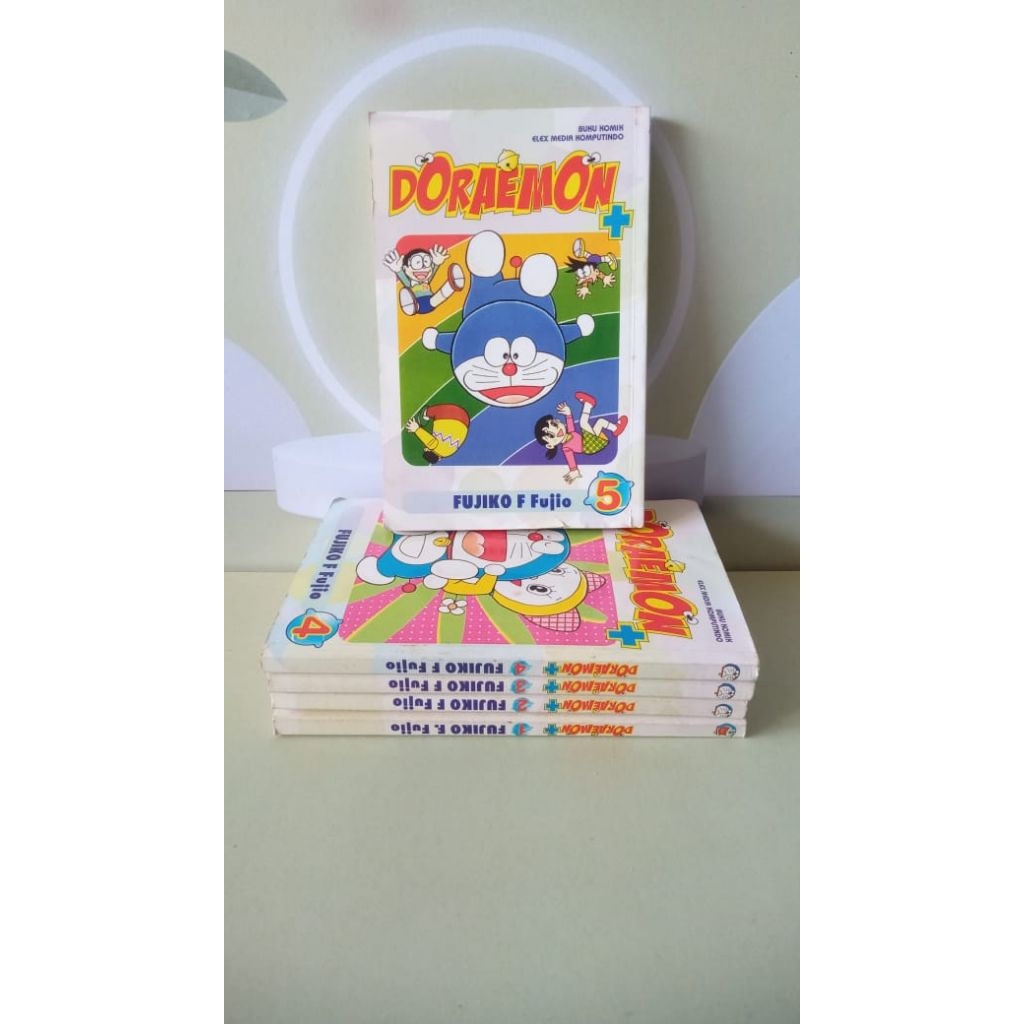 Komik Doraemon Plus set tamat 1-5 original set ke 5