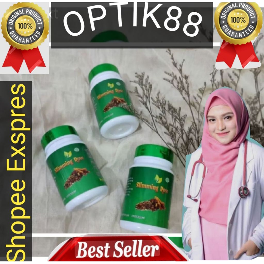 Slimming Rose By Hera Obat Herbal Penurun Berat Badan Asli Ori