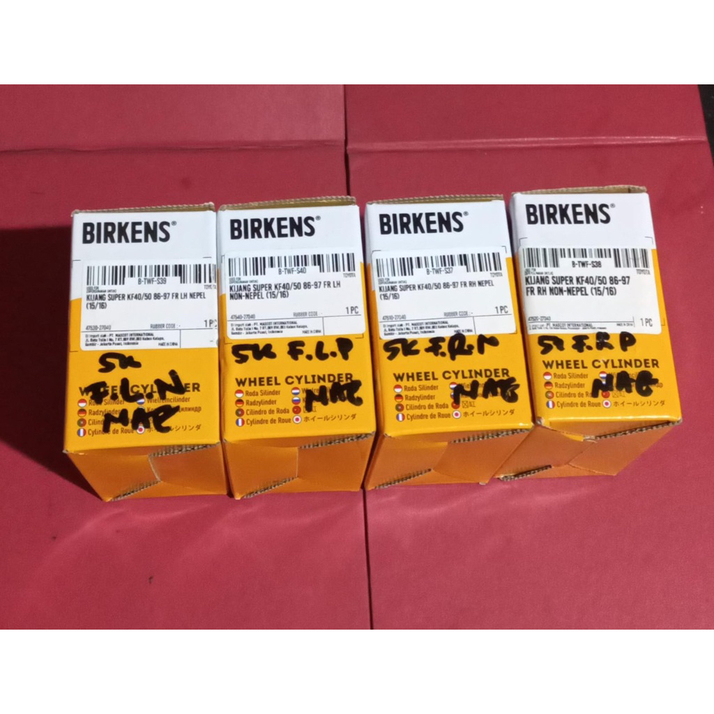 WHEEL CYLINDER/MASTER REM RODA DEPAN TOYOTA KIJANG SUPER TROMOL