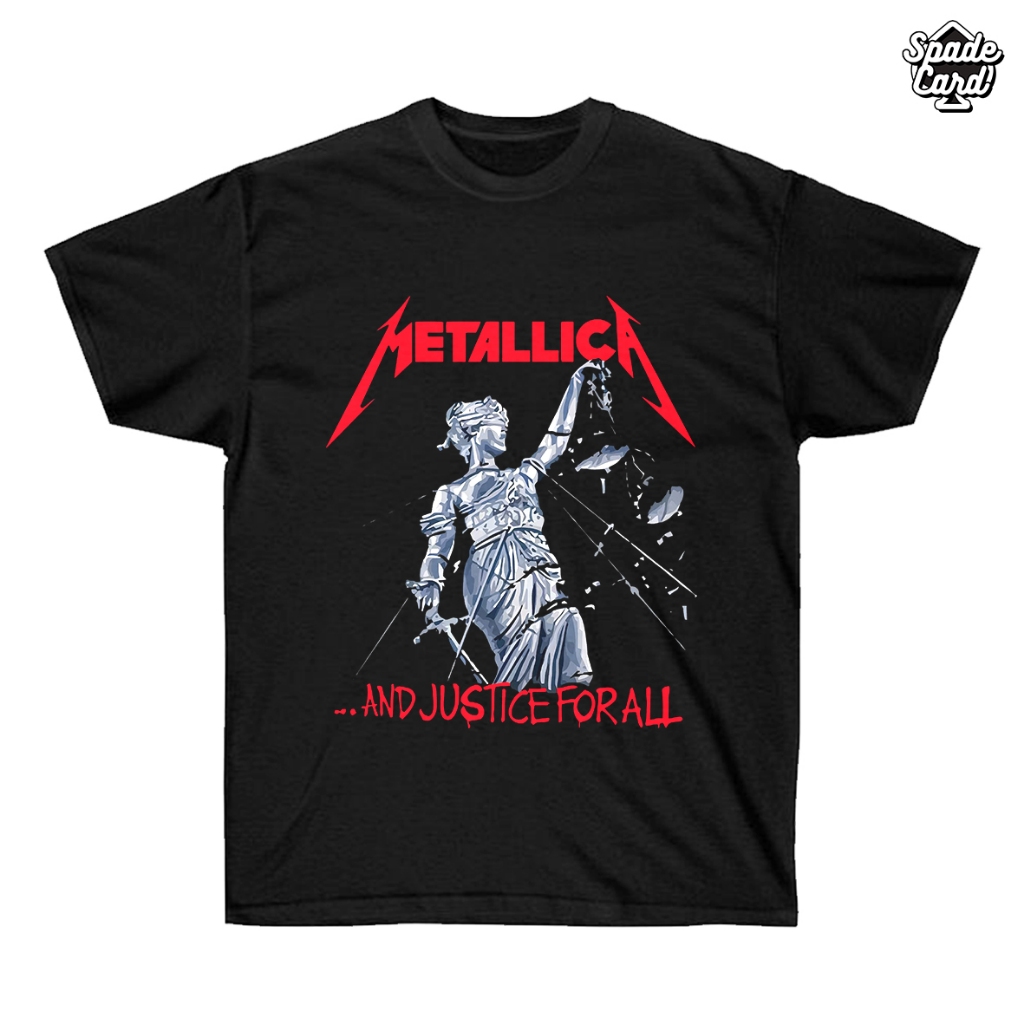 Kaos Band Metallica - JFA / Kaos Band Pria dan Wanita / Kaos Rock Metal Combad 24s