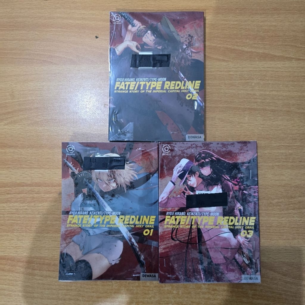Bundle Komik Fate/Type Redline Volume 1-3 Preloved