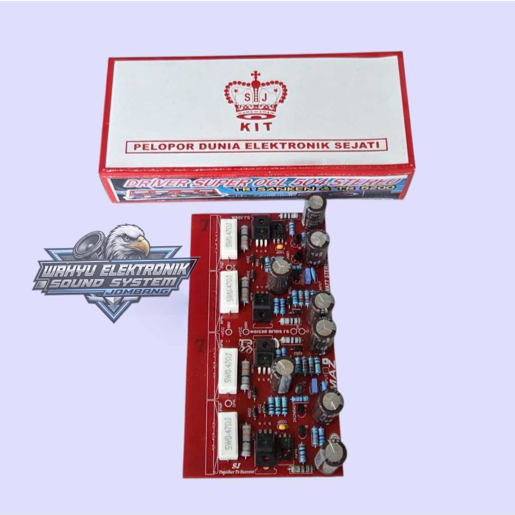 Super OCL SOCL 504 Socl 504 Driver Stereo Power Amplifier