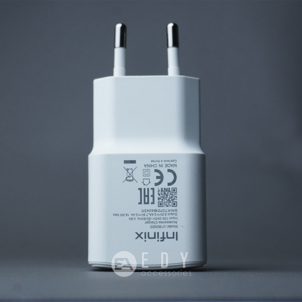 Charger INFINIX 18W Fast Charging COPOTAN ORIGINAL 100%
