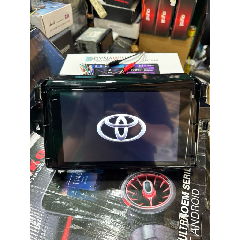 Head Unit Android Oem Toyota Fortuner VRZ 2016-2021