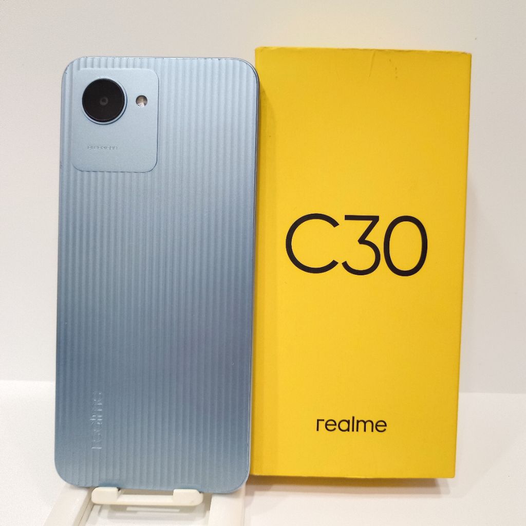 Realme C30 Ram 4/64 GB + 2/32 GB Handphone Second Fullset original Bergaransi