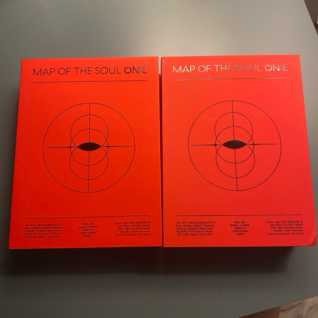 [ ready stock ] bts map of the soul one on:e dvd rm namjoon yoongi suga agustd seokjin jin jhope hos