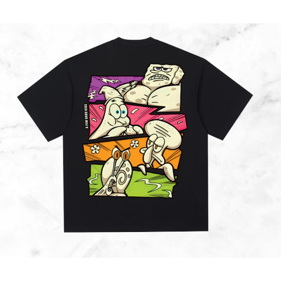 mall inline badgeKaos Distro AFGK Pria Oversize Original - Baju T-Shirt Keren 100% Katun Premium Len