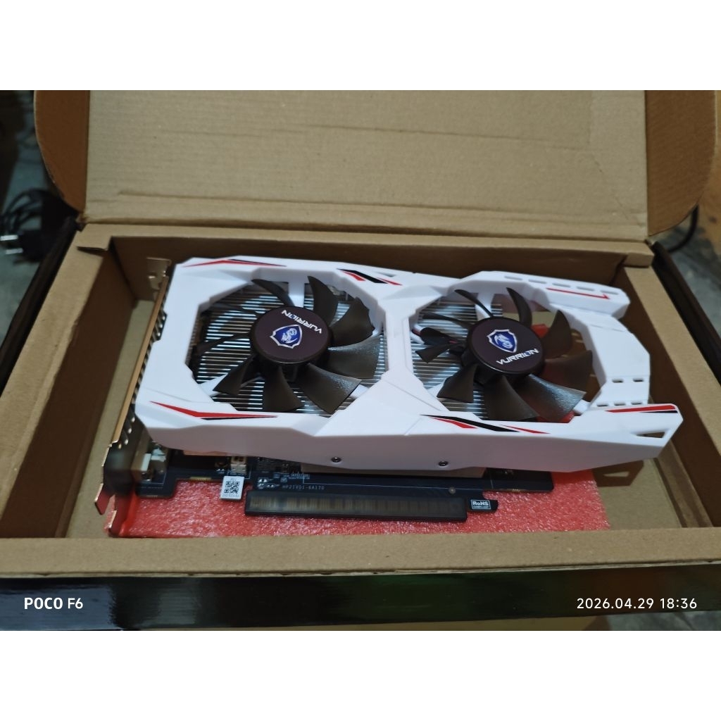 LIKE NEW VGA CARD GTX 1050 TI VURRION
