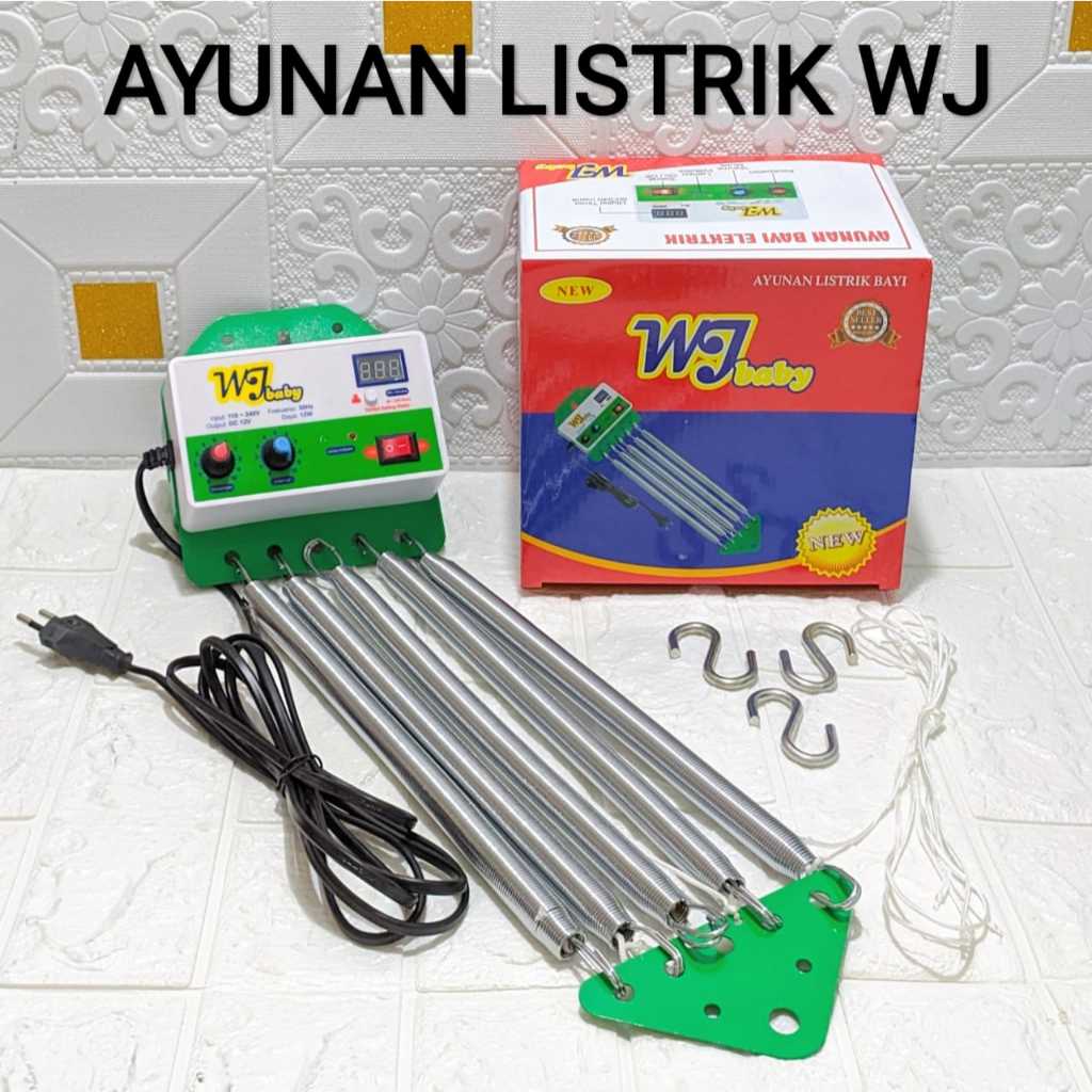 Ayunan listrik Mesin ayunan bayi elektrik otomatis