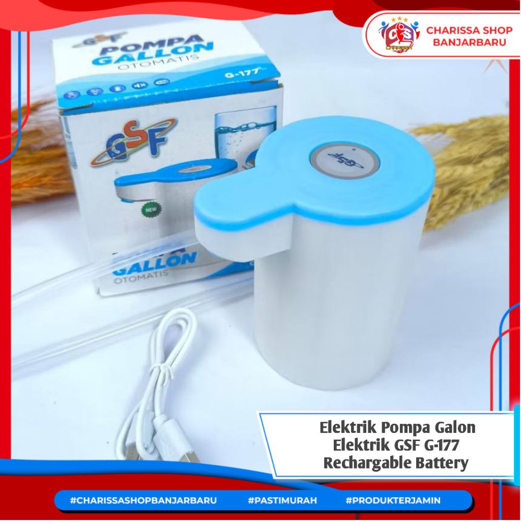 Pompa Air Galon Elektrik Axlo / Pompa Galon Portable Water Electrik Pump Charger / Pompa Galon GSF