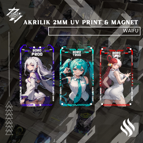 Zoro Custom - Akrilik Custom Magnet T-2-0-0 Waifu