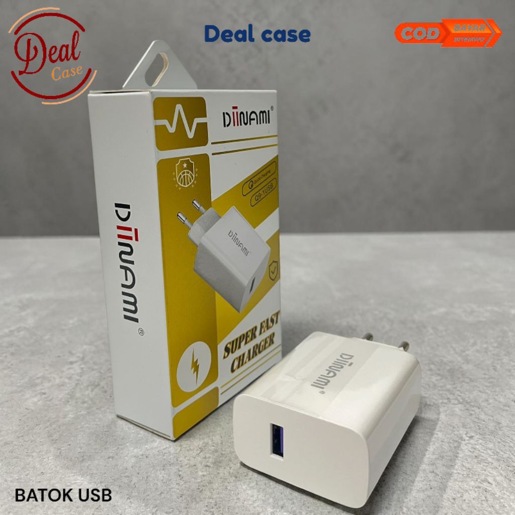 BATOK DIINAMI Q9-USB SUPER FAST CHARGER / 61131