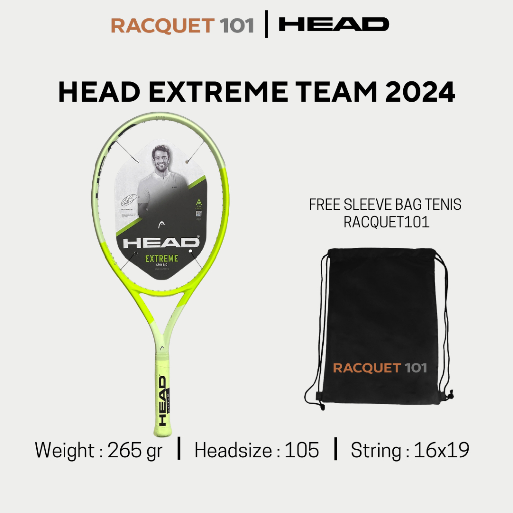 Raket Tennis Head Extreme Team 2024 By Racquet101