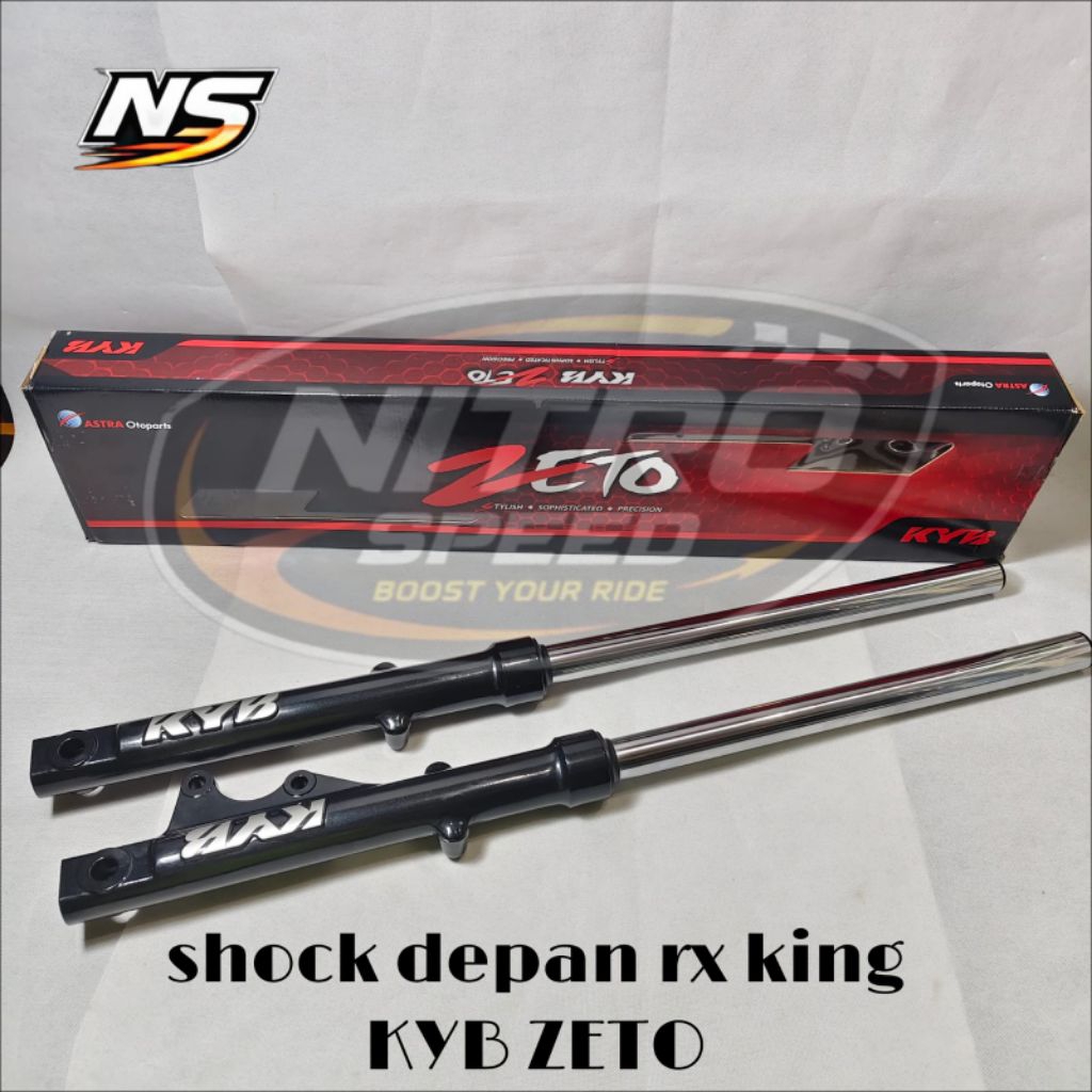 Shock Depan RX King KYB Zeto Tabung Komplit PnP RX king new old