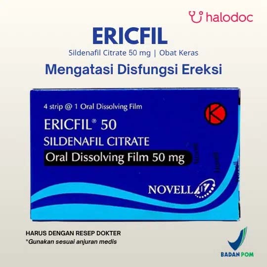 ERICFIL 50 50 MG 1 STRIP @ 1 ODF